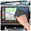 Figpade 4.07"×4.07" Square Car Screen Cleaner,Double Sided Microfiber Screen Cleaning