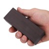 Ebony Wood Blank 12 x 4 x 2.5 cm Black