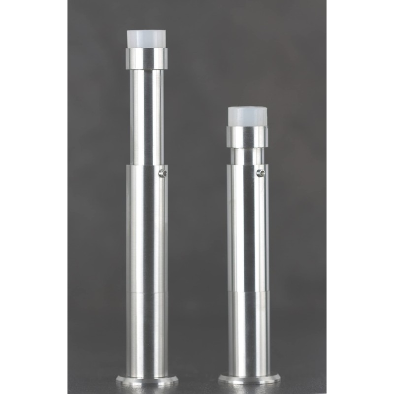 EVI Herrajes I-182-KITBCB Wall Stop, White Rubber, 132mm-165mm