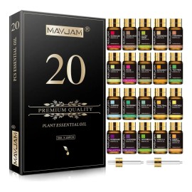 Juego De Regalo De Aceite Esencial Puro De Árbol De Té, 20pz