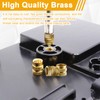 KWJEIULSOQ 120pcs Threaded Inserts for Plastic, M4 Heat Set Insert