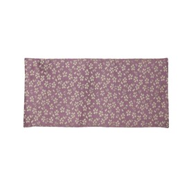 Buddhist Altar Pull Mat "Hiyori Pattern" Flameproof Buddhist Altar Mat 11.8 x 4.7 inches (30 x 12 cm), M Size 002. Light Purple