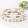 RIAH FASHION Bohemian Beaded Multi Layer Versatile Statement Bracelets -