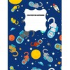  COMPOSITION NOTEBOOK: Funny Astronaut Space Cats College Ruled Blank