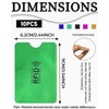 TPZORJX RFID Blocker Card Case, 5 Colours, Credit Card Case,