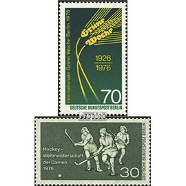 Berlin (West) 516,521 (complete.Expenditure) unmounted mint/never hinged ** MNH 1976 Green Weeks, Hockey (Stamps for collectors) Ball games without football (basketball/handball/baseball …)