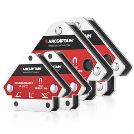 ARCCAPTAIN Welding Magnets 25LB & 55LB 4Pcs Welding Magnet Set