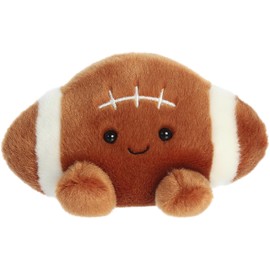 Aurora® Adorable Palm Pals™ Tackle Football™ Stuffed Animal - Pocket-Sized Play - Collectable Fun - Brown 5 Inches