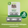 BULLDOG - Nassrasur für Männer | Original Rasierklingen | 8