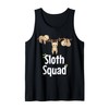 Sloth squad Cute sloth matching apparel for women and kids