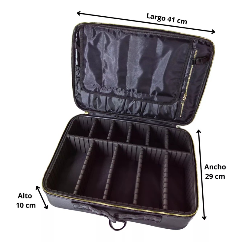 Purple Perfect Neceser Maletin Cosmetiquera Mochila Profesional Belleza
