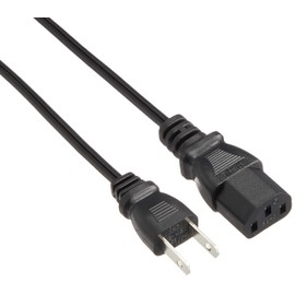 Ainex ACP-15S-BK AC Thin Straight Power Cable