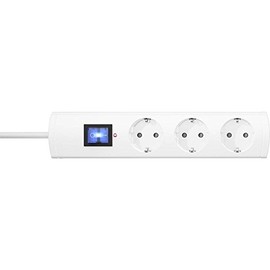 Kopp UNOversal Indoor 3AC outlet(s) 1.4m White power extension UNOversal, Indoor, 1.4 m, 3 AC outlet(s), IP20, White, Thermoplastic