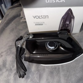 Volsen Trubofin 1200W Steam Iron VSI 1000 Self Cleaning Retails for $240