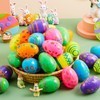 Joyin 36 Pieces Printed Easter Eggs Light Colour Easter Eggs