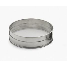 Weis Flour Sieve Ø 30cm, Stainless Steel Silver, 30 x 30 x 8 cm