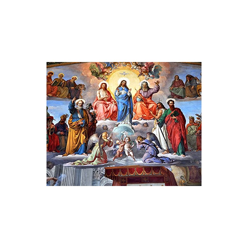 Autom co Catholic print picture - THE HOLY TRINITY SH
