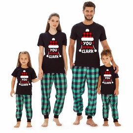 Matching Family You Serious Clark Plaid Baby Girl Boys T-Shirt