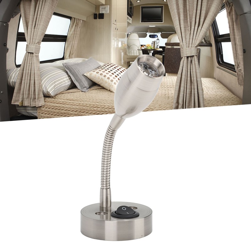 RV Reading Light Portable Space Saving Easy Installation LED Indoor