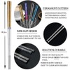 Metal Chopsticks With Case Stainless Steel Chopsticks Titanium Plated Reusable