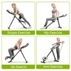 4 in 1 ab machine for stomach workout, adjustable ab