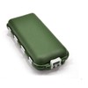 Toasis - Ganchos pequeños para Aparejos de Pesca, giratorios, Olive-1pcs