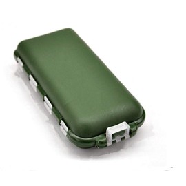 Toasis - Ganchos pequeños para Aparejos de Pesca, giratorios, Olive-1pcs