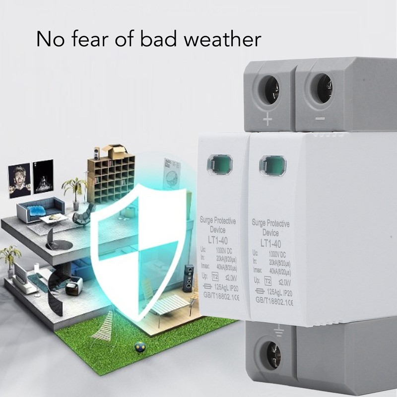 DC Surge Protective Device Modular Design Flame Retardant Quick Response