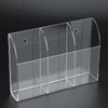 KIMISS Remote Control Holder Remote Control Housing Transparent Acrylic Acrylic