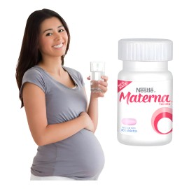 Tabletas Materna Vitaminas Minerales Tableta Sabor
