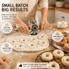 Donut Cutter Roller with Hole, Metal Doughnut Cutter for Baking