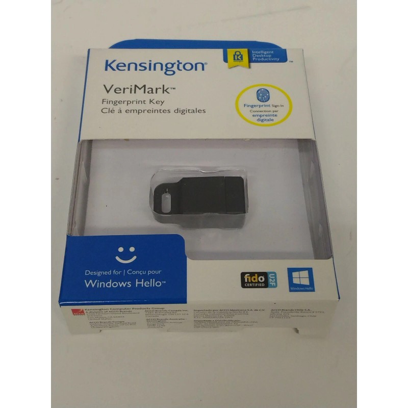 ‎Kensington NEW ‎Kensington K68000WW VeriMark USB Biometric Fingerprint Key in