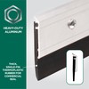M-D Building Products 69604 All-Season Door Sweep, Heavy Duty Aluminum,