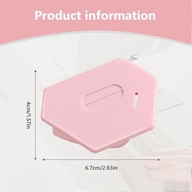 Shengsenfu 3Pack Strong Magnetic Seam Guide for Sewing Machine, Universal Polygonal Multi-Purpose Tool with Scale, Durable Sewing Accessories Supplies for Hemming and Guiding, Strong Magnetic Gauge