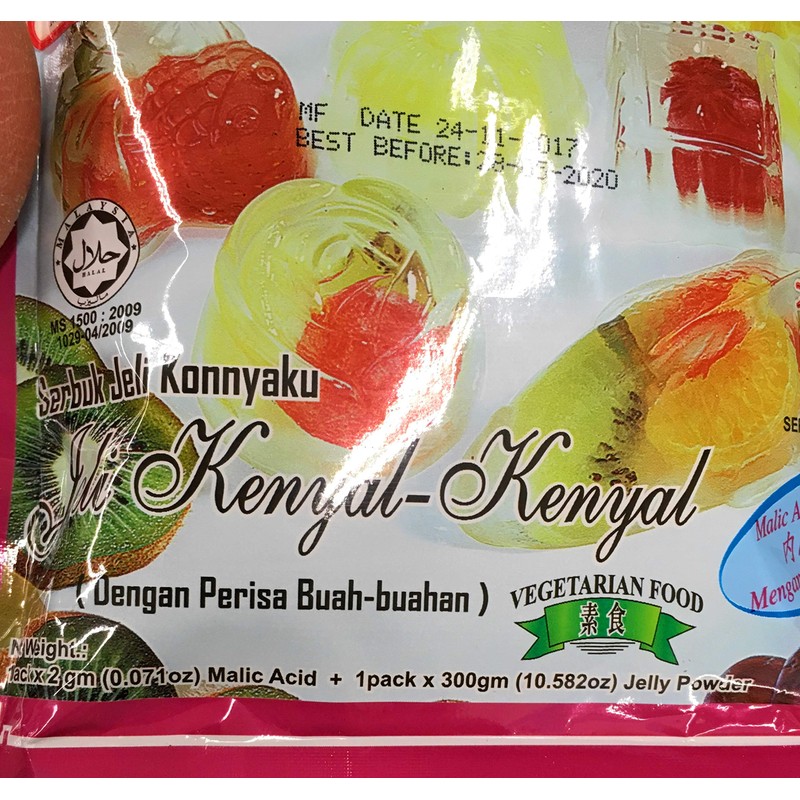 Happy Grass Konnyaku Jelly Powder with Fruit Flavour (Mix Fruit)