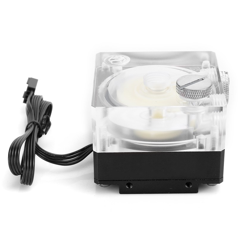 Water Cooling Pump Acrylic Aluminum Computer Accessory Heat Sink Mute