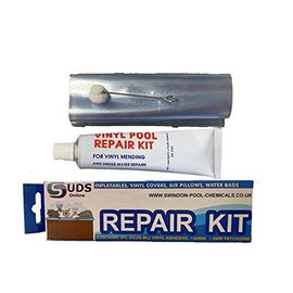 SUDS-ONLINE wet or dry swimming pool liner vinyl above ground swimming pool repair kit also for Inflatable hot tubs