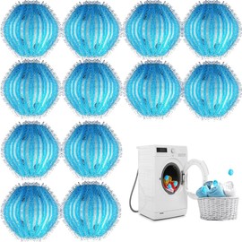 Pack of 12 Pet Hair Remover, Washing Machine, Lint Ball for Washing Machine, Anti Lint Balls, Washing Machine, Reusable Lint Balls, Washing Machine, for Removing Pet Hair