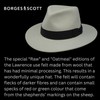 Borges & Scott Lawrence Felt Hat - Raw - 58cm