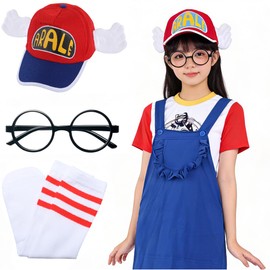 Maazusa Children's Costume, Halloween Costume, Hat, Children's Cosplay, Romper, 5-Piece Set, Dress, Boys, Girls, Events, School Festivals, Parties, Performance (Women's, 51.2 inches (130 cm)
