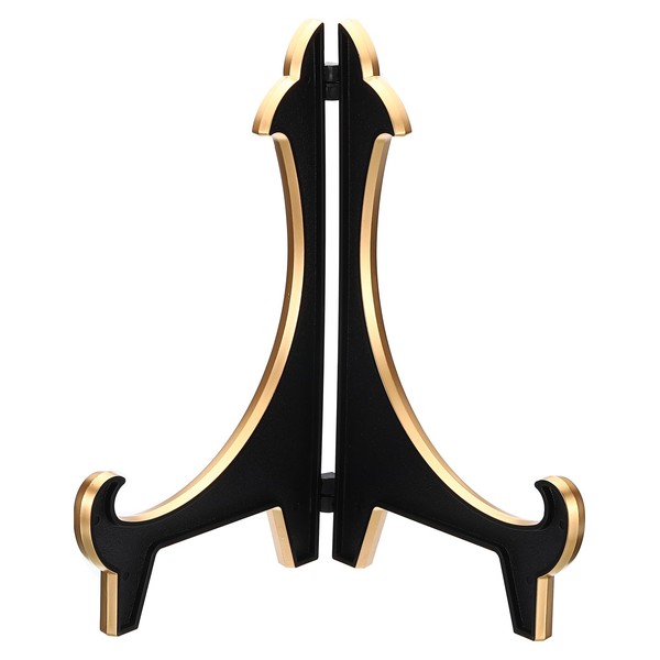 PATIKIL 10" Acrylic Decorative Plate Stand Holder, Table Use Foldable