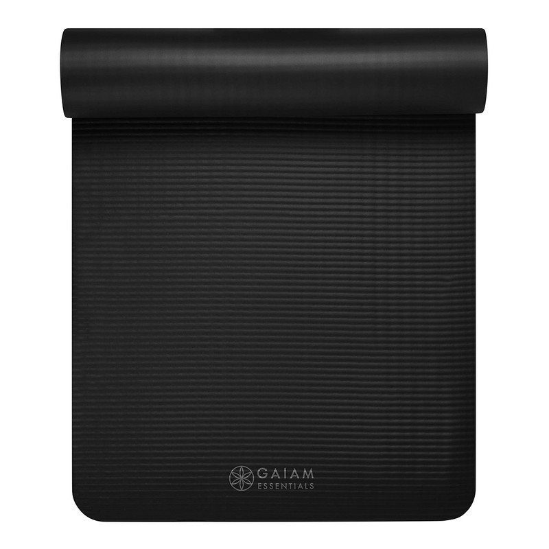 Gaiam Essentials Thick Yoga Mat Fitness & Exercise Mat with