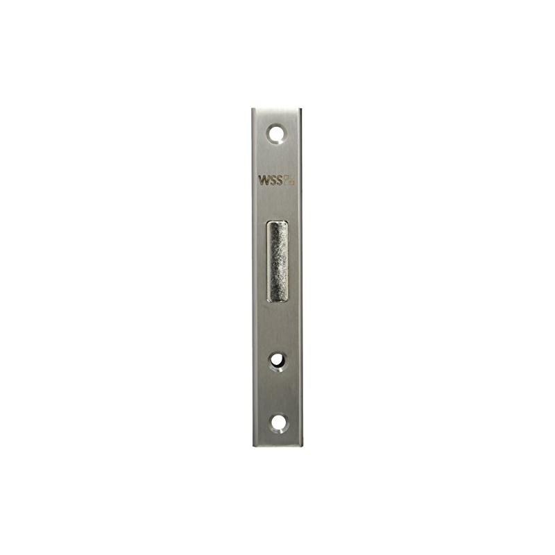 WSS Latch Lock/Backset 34 mm/Cuff, 160 mm, Stainless Steel/Pack of