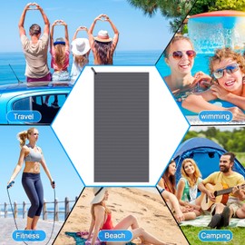 Zocipro Microfibre Beach Towel for Adults, 180x80cm Compact Quick Drying Sports Towel with Mesh Bag, Lightweight Travel Towel Swimming Towel for Gym Beach Yoga Camping