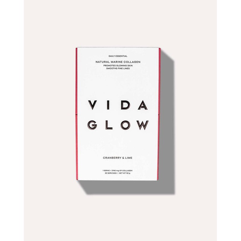 Vida Glow Marine Collagen Cranberry and Lime 30 x 3g