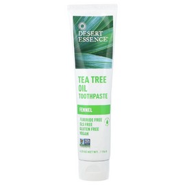 Tea Tree Oil Toothpaste, Fennel, 6.25 oz (176 g)