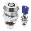 NOLITOY 2pcs 17mm Key Lockable Box Tubular Cam Locks for