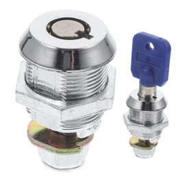 NOLITOY 2pcs 17mm Key Lockable Box Tubular Cam Locks for Arcade Machine Gate Accessories