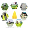 TSKDKIT 15 Pcs Training Cones Marker Plastic Cones Training Marker