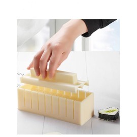 3-Piece Heart Sushi Maker Mold Sushi Making Kit for Beginners Rice Roll Maker Sushi Cutter Plastic Sushi Making Tools Sushi Mold Press Easy Sushi Maker Homemade DIY Sushi Roll Kit Tool Kitchen Utensil